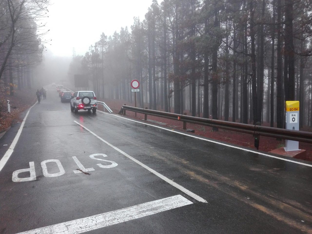 El Cabildo Abre Todas Las Carreteras De La Cumbre De Gran Canaria Y