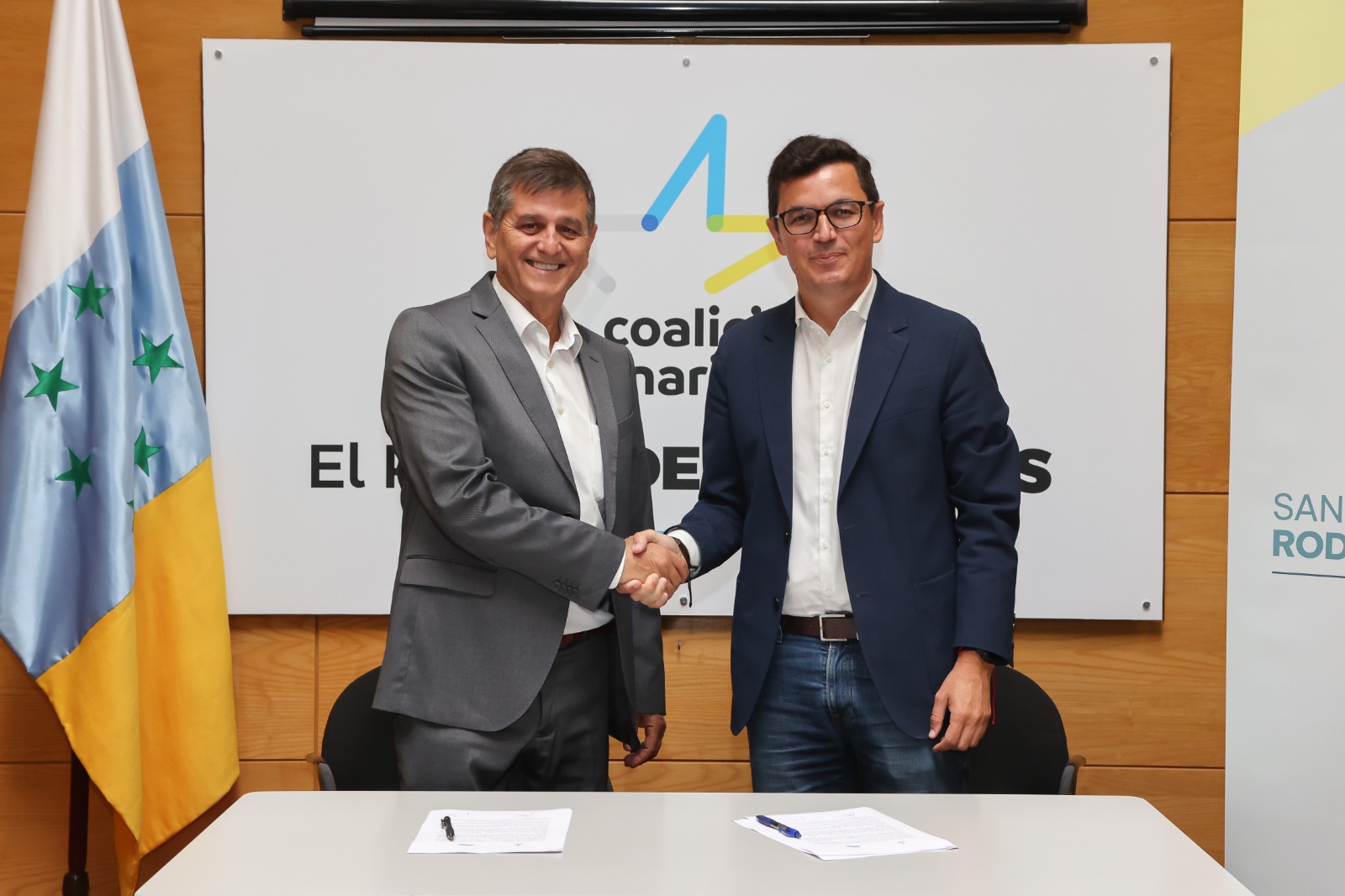 Coalici N Canaria Firma Una Alianza Preelectoral Para Concurrir Junto A