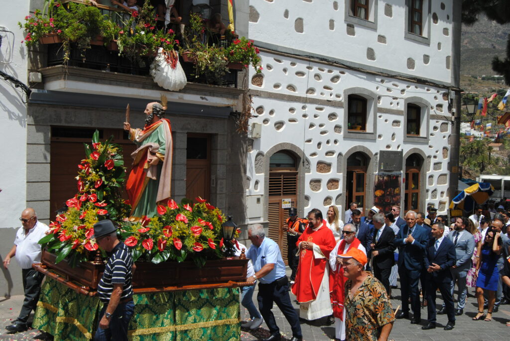 Tunte Despide Sus Fiestas Patronales Con La Misa Y Procesi N En Honor A